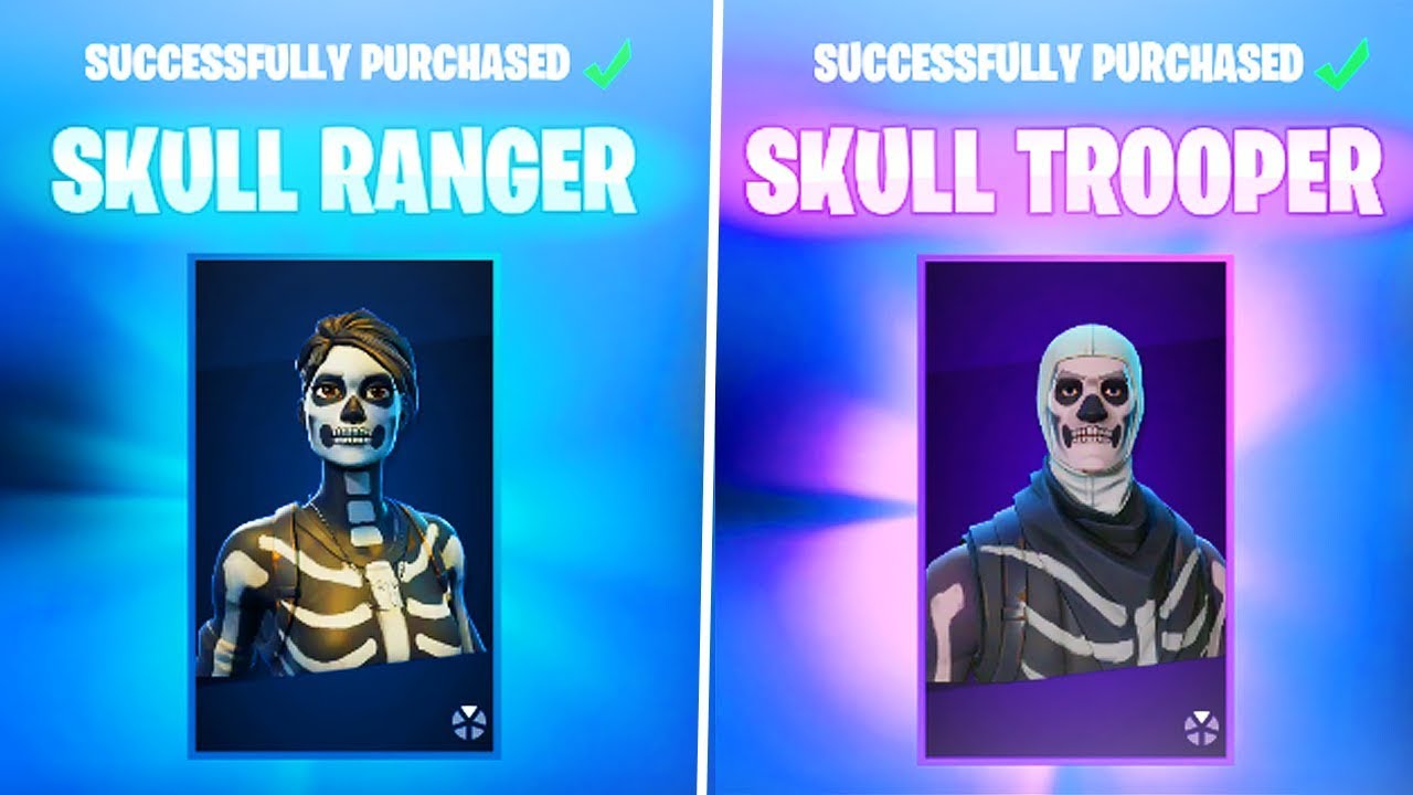 Fortnite Debuts Skull Ranger, Female Skull Trooper