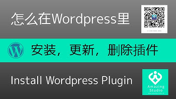 2021 怎么在WORDPRESS里安装，删除，更新, 启用，禁用插件。如何删除插件. HOW TO INSTALL, DELETE AND UPDATE PLUGIN IN WORDPRESS.