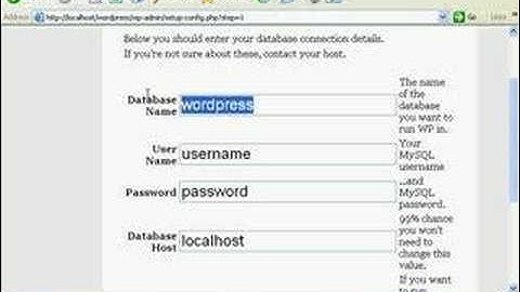 Install Wordpress In Localhost