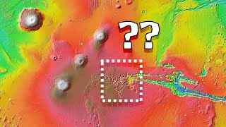 Hidden Giant Volcano on Mars!?