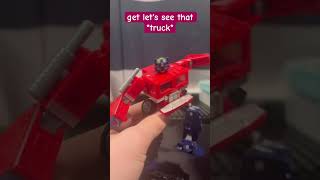 Legacy United G1 toy Optimus prime (that’s a mouthful) #funnyfacedfish #transformers #optimusprime
