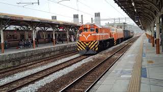 Full 7201次 貨運列車 16:04 本務R159+E312+篷 (潮基)+篷+PP客廂 (40PPT2002)+守 2026.03.24 Update
