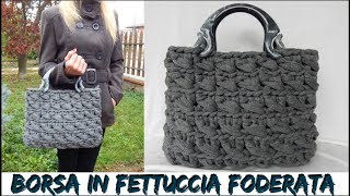 Pattern: La Svamp! Borsa in fettuccia un po' svampita - La Torre di Cotone