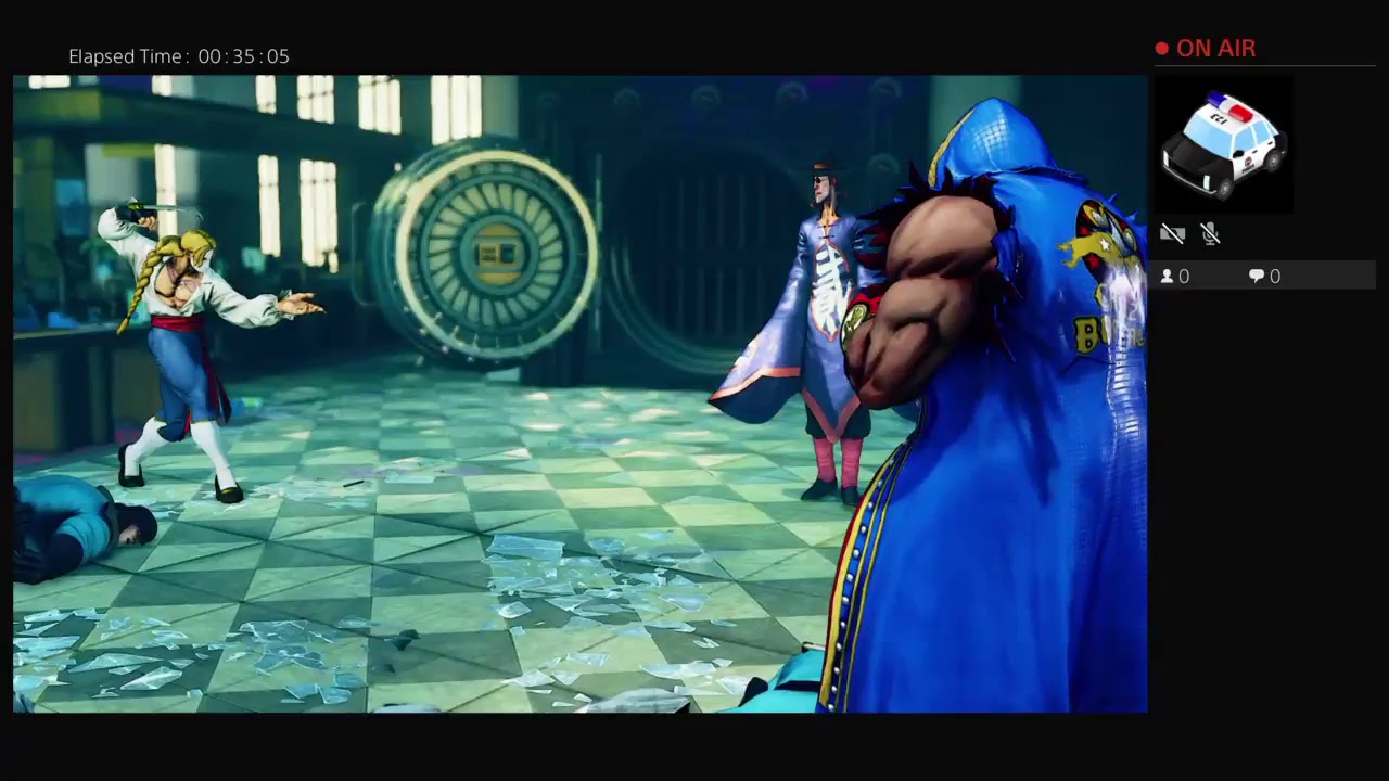 Playing Story Mode And 2 Player Pt. 2 | Street Fighter V