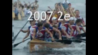 Montage Junior War Canoe 2011 Trois-Rivières' gold medal run