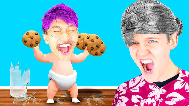 LANKYBOX Playing GRANNY SIMULATOR!? (FUNNY MOMENTS!)