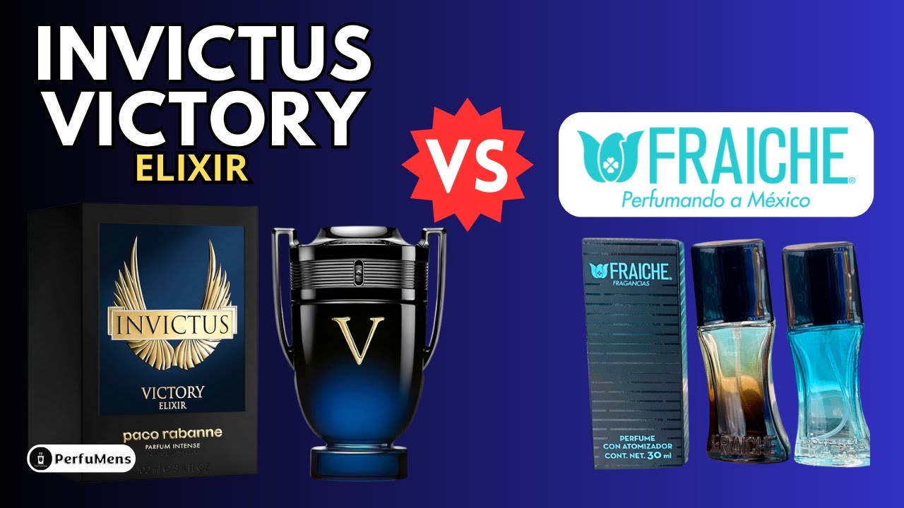 Invictus Victory Elixir de Fraiche ¿Se parecen? | PerfuMens