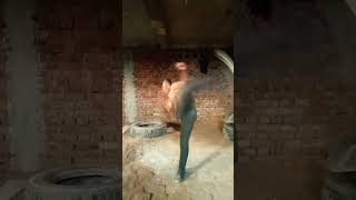 Desi martial arts workout|Martial arts India|Amit pandit|#martarts#fitness#kicking#kungfu
