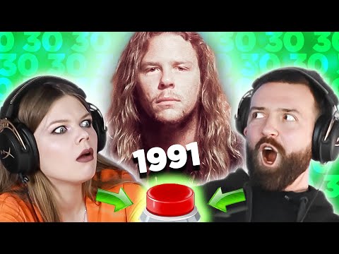 УГАДАЙ ПЕСНЮ за 1 секунду \1991 \ Metallica и другие