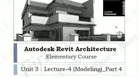 Revit Architecture _ Unit 3 _ Lec 4 _ Modeling _ Part 4_1_Curtain Wall System