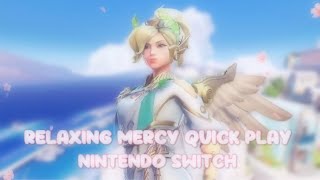 Overwatch 2 Nintendo Switch ୨୧ Relaxing Mercy Quick Play ♡︎