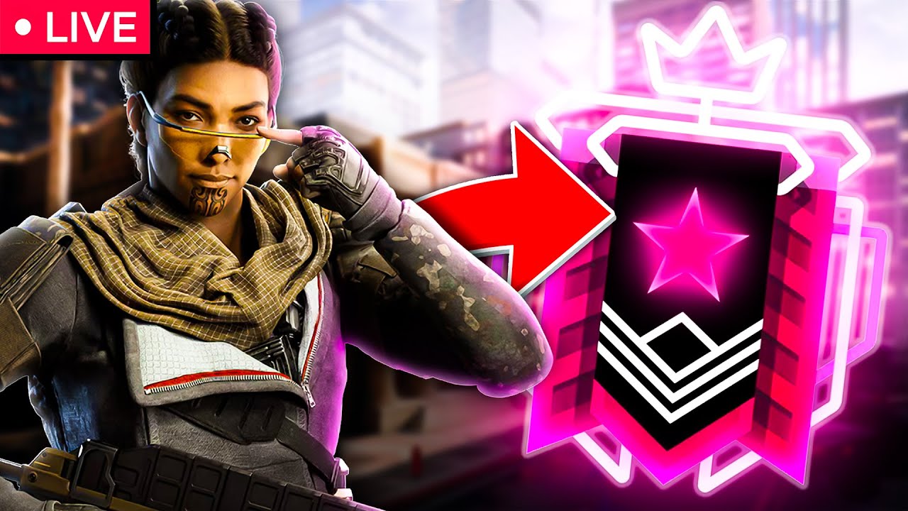 FIRST EVER RANKED GAME | Rainbow Six Siege Live Stream - YouTube
