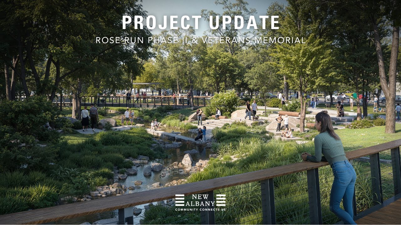 In New Albany, community connects us—especially in how we honor those who have served.

We’re preparing to begin preliminary work on Rose Run Phase II, which will include New Albany’s new Veterans Memorial. Featuring a heroes walk, contemplative plaza, water feature, and a life-size statue that pays tribute to Gold Star mothers, the memorial will be a place for reflection, remembrance, and gratitude.

As activity begins on site in the coming weeks, we’re proud to take this important next step in honoring our veteran community and creating a space that will serve generations to come. Learn more in our project update video and by heading here: https://newalbanyohio.org/park-projects/rose-run-park-phase-two/