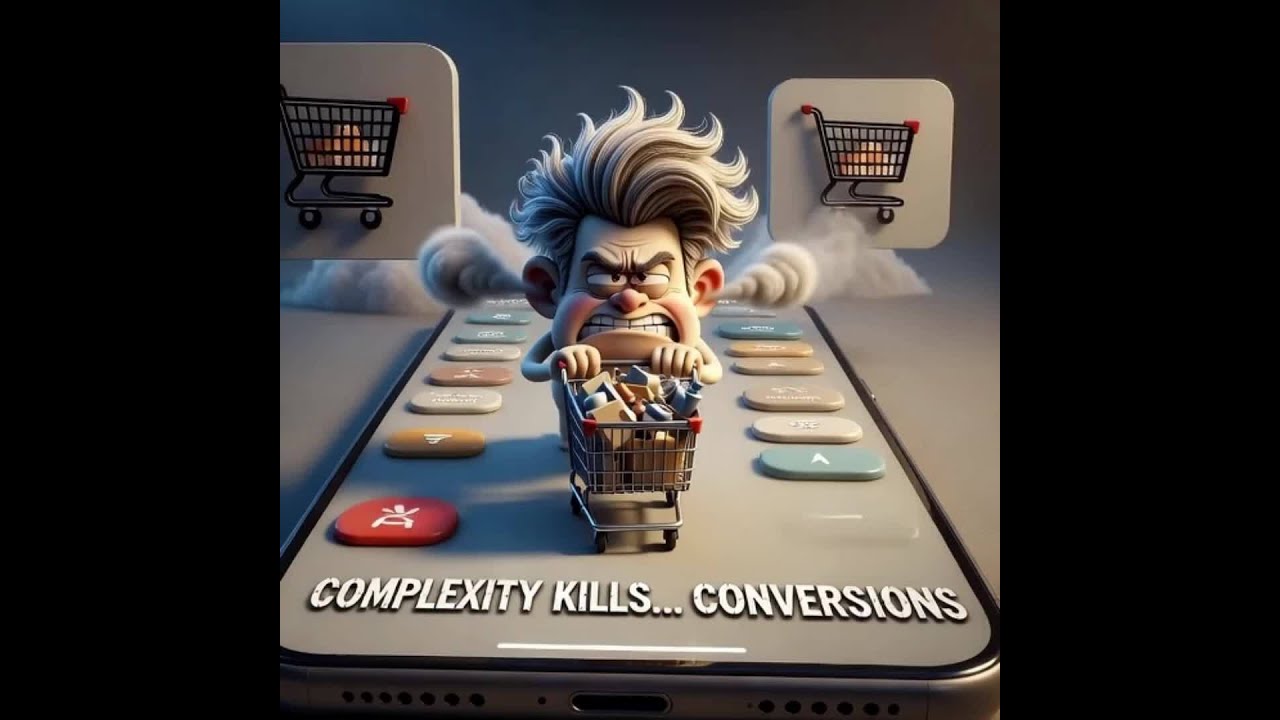 Is your checkout process scaring people away? 🛒😱 Nothing kills a sale faster than a confusing webs