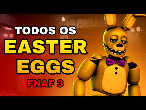 Why's the animatronic easter in FNaF 3 laying beside you in the