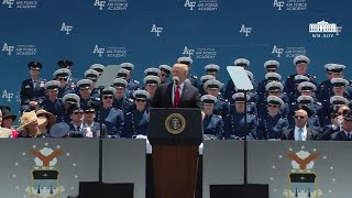 President Trump Speaks at United States Air Force Academy Graduation Ceremony 2019