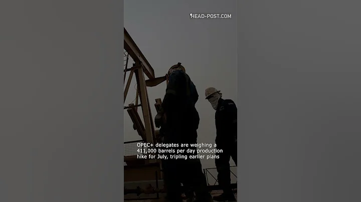 Oil prices tumble over 1% as OPEC+ considers July output hike