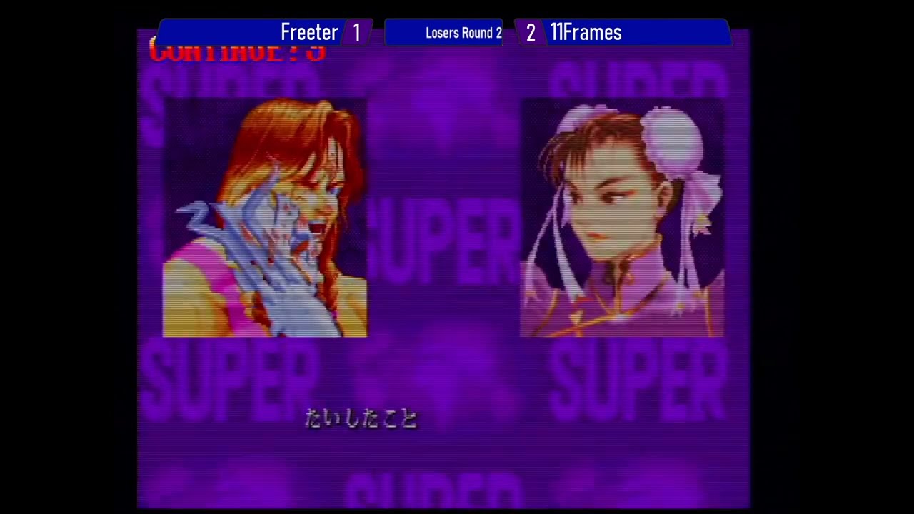 Retro Revival 10/05/22: Losers Round 2 - Freeter vs 11Frames 