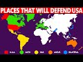 Countries That Must Defend the United States (and vise versa)