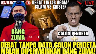 Berniat Debat Tanpa Data,Calon Pendeta Muda Ini Malah Dipermainkan Bang Zuma Sampai Mewek Di Akhir‼️