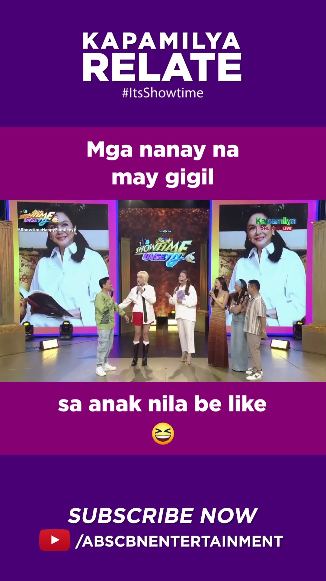 Mga nanay na may gigil sa anak nila be like! | Kapamilya Shorts