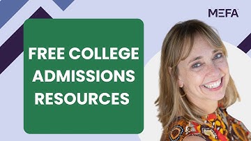 Free College Admissions Resources