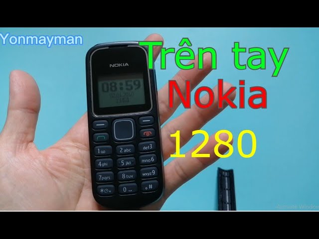 Đánh giá nhanh Nokia 1280 giá 150k