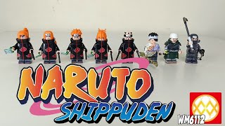 WM6112 | Naruto Shipuuden Minifigures | Non Lego | Hanzo | Pain | Mifune