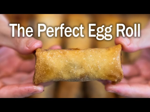 Better Than Take Out Crispy Egg Rolls – The Savory Chopstick