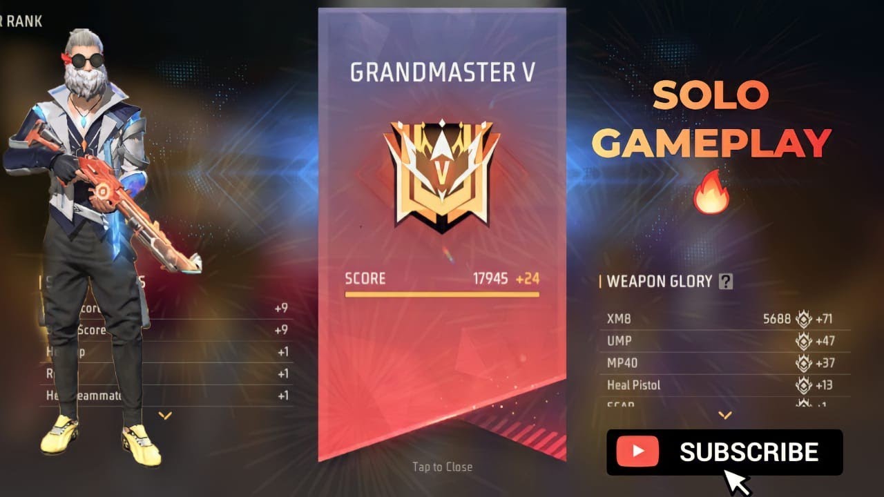 Free Fire Solo Rank Push Tips And Tricks | Win Every Ranked Match | How ...