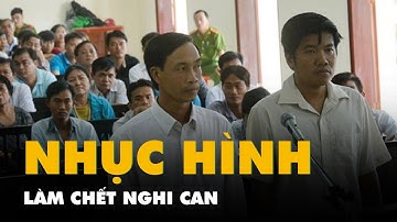 Dùng nhục hình làm chết nghi can 2 cựu cán bộ công an bị tăng án phạt