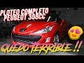 Ploteo (CarWrap) Peugeot 308cc - Quedo Terrible!!
