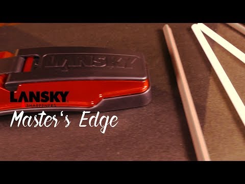 Lansky Sharpeners: MEDGE1 Master's Edge Knife Sharpener - Medium / Fine  Grit Ceramic