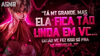 |ASMR| - PROVOC---- O NAMORANDO USANDO A CAMISA DELE SEM NADA POR BAIXO...[Asmr Namorado] [Gamer]
