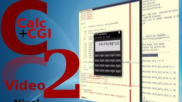 02 Programacion C - Nivel Pre-Intermedio - Como hacer una Calculadora + CGI
