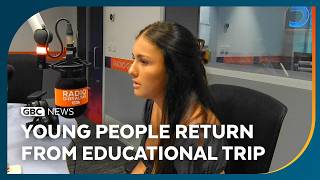 Young people return from educational trip with new understanding of the cost of war
