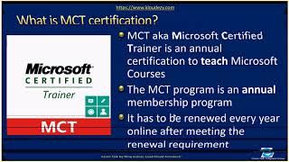 AzureTalk How to become MCT Microsoft Certified Trainer