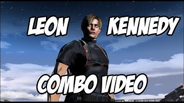 UMvC3 Palette Swap - Leon Kennedy Mod Combo Showcase (Mod by Tabs)