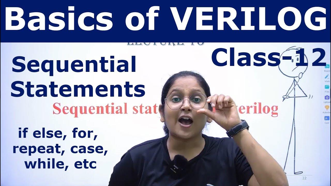 Basics of VERILOG | Testbench Examples Part 3 | Sequential Statement ...
