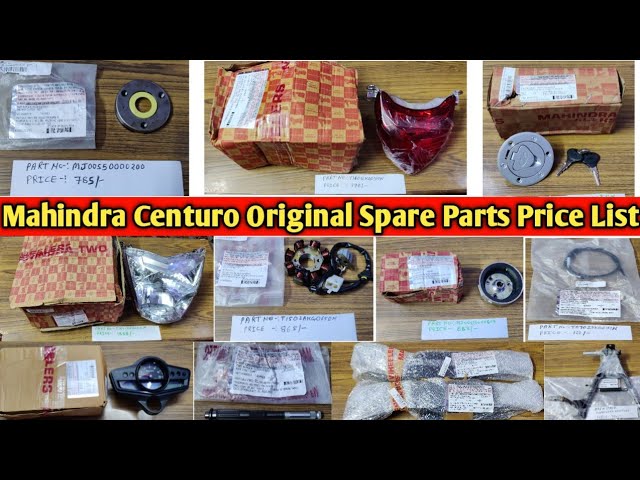 Mahindra bike parts