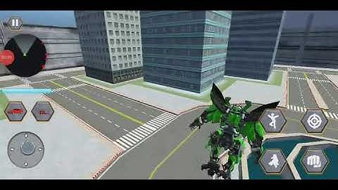 Android Gameplay | Robot Games | Robot Car Helicopter Transformation Simulator | Happy New Year