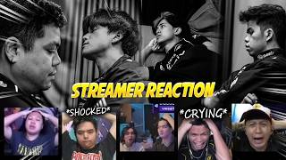 Streamers & Pro Players Reaction to ONIC vs. Team Spirit Final Clash screenshot 2