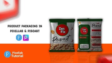 How to create Product Packaging Design using Smartphone #pixellabeditingdesign  #piscartediting