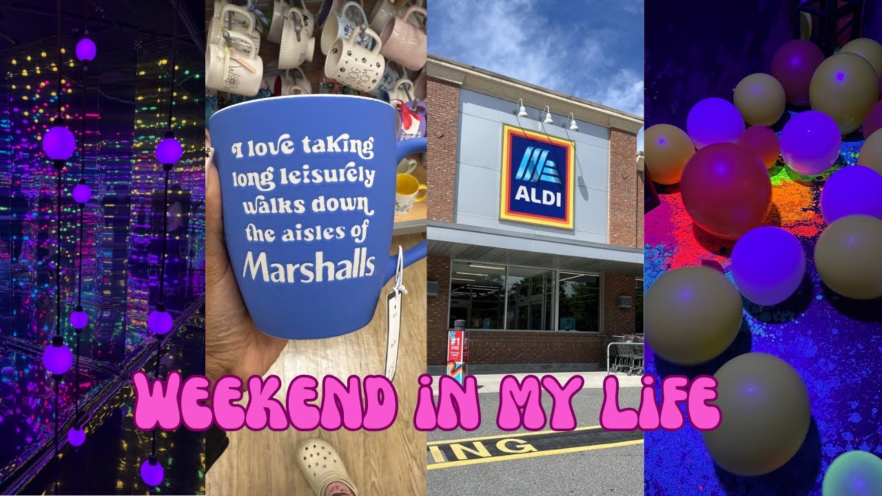 Weekend in my Life: Exploring Dopamine Land in Washington DC + Weekend Grocery Shopping & Mall Run