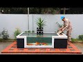 How to make a simple fish tank - Aquarium design