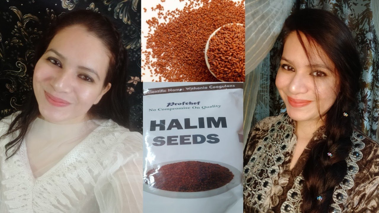 How to Use Halim Seeds/Aliv Seeds for Glowing Skin and Healthy Hair -  YouTube