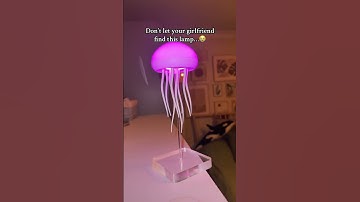 LINK IN BIO🪼  #roomdecor #decor #room #lamp#jellyfish #ocean #nightlights #home #lights #foryou