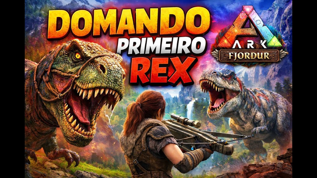 Eu Conquistei o PRIMEIRO T-REX no Fjordur!