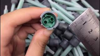 Dispenser Static Mixer Mixing Nozzle Applicator AB Adhesive