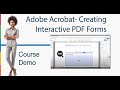 Course Demo: Adobe Acrobat- Creating Interactive PDF Forms